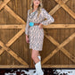 Sandy Aztec Mini Dress