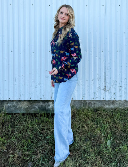The Livestock Pearl Snap