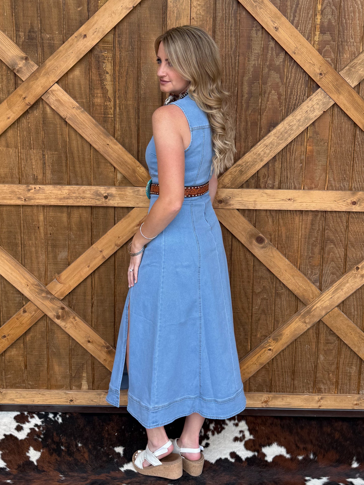 The Miranda Denim Dress