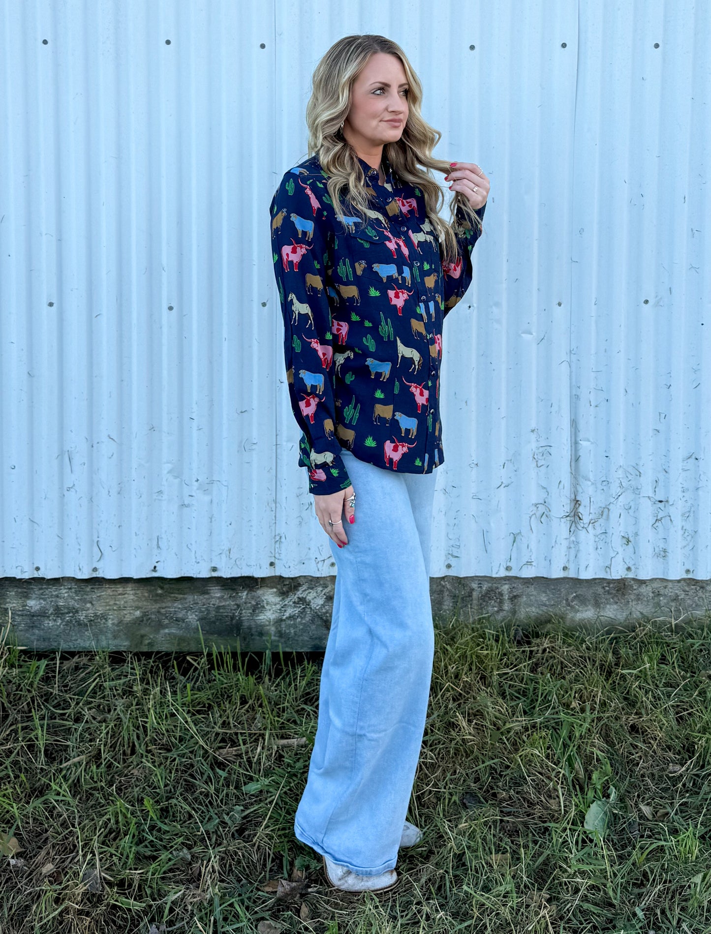 The Livestock Pearl Snap