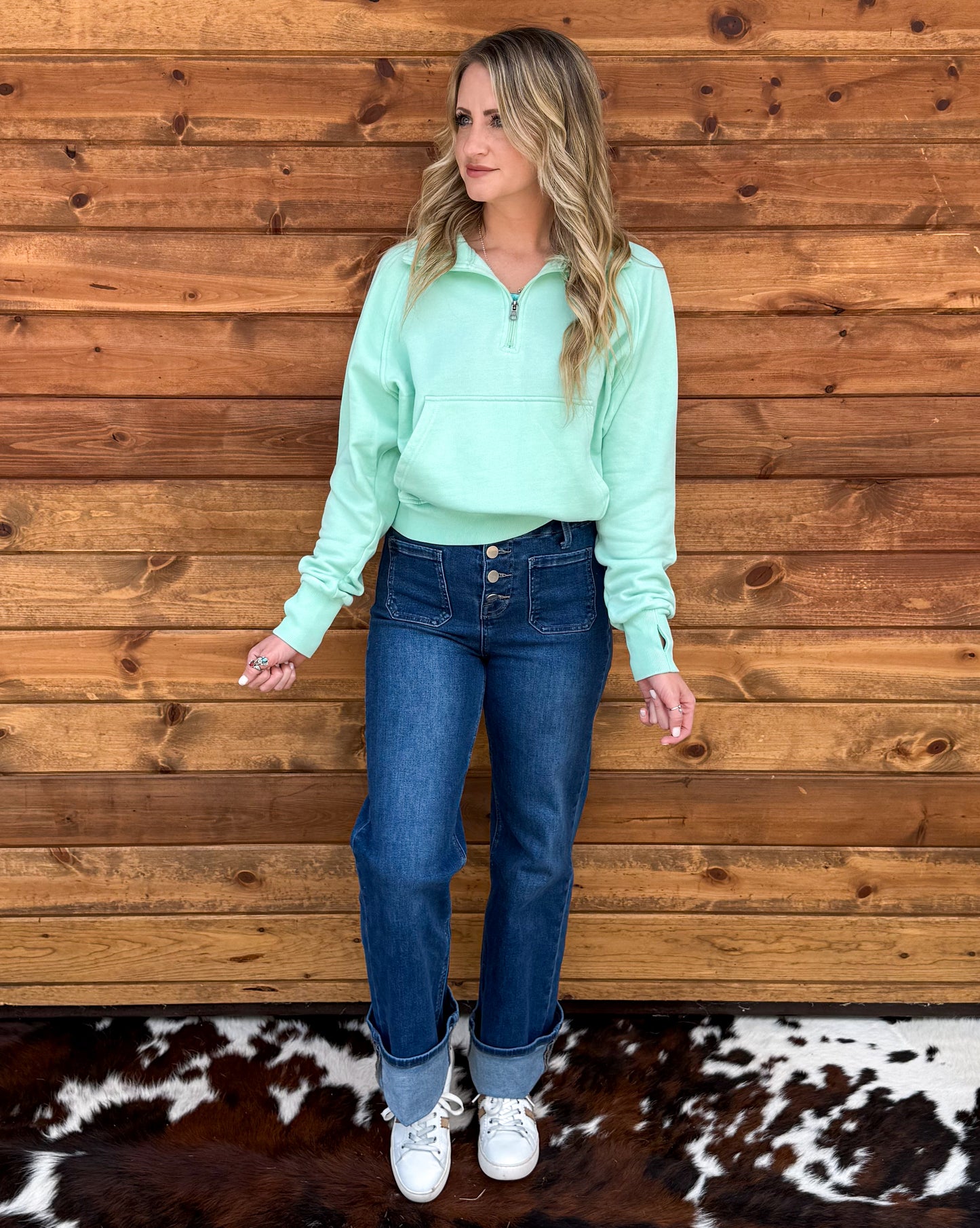 Mint To Be Pullover