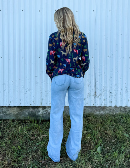 The Livestock Pearl Snap
