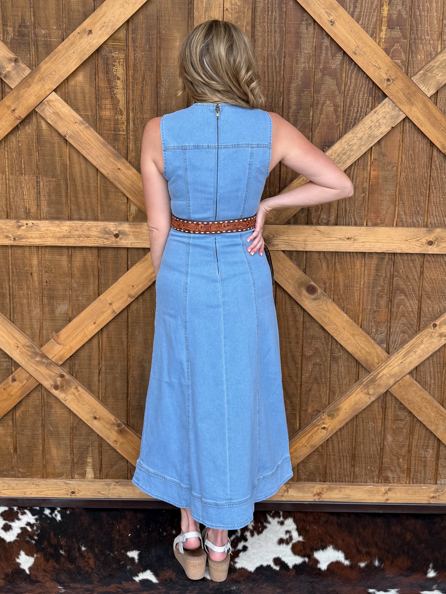 The Miranda Denim Dress