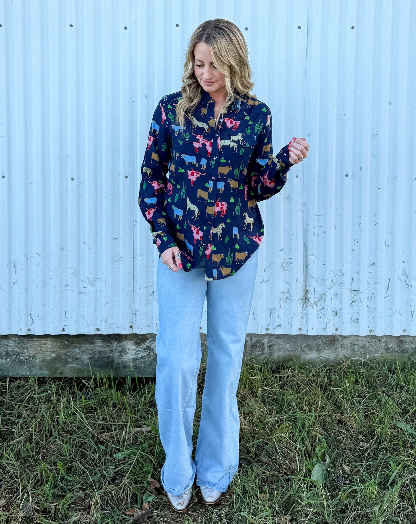 The Livestock Pearl Snap