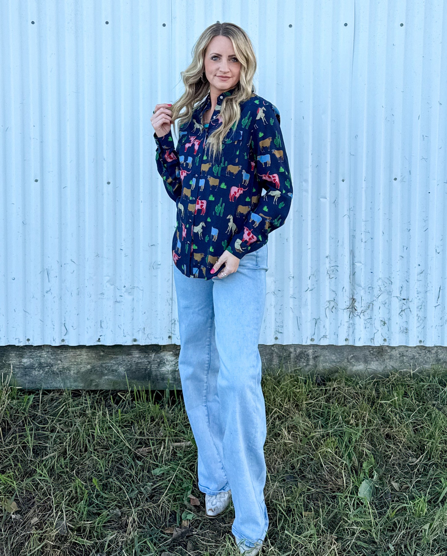 The Livestock Pearl Snap