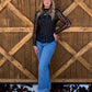 Lariat Lace Mesh Top *Midnight