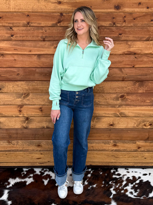 Mint To Be Pullover