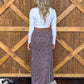 Tack Room Mesh Maxi Skirt