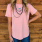 Cloud Basic Free Tee *Blush