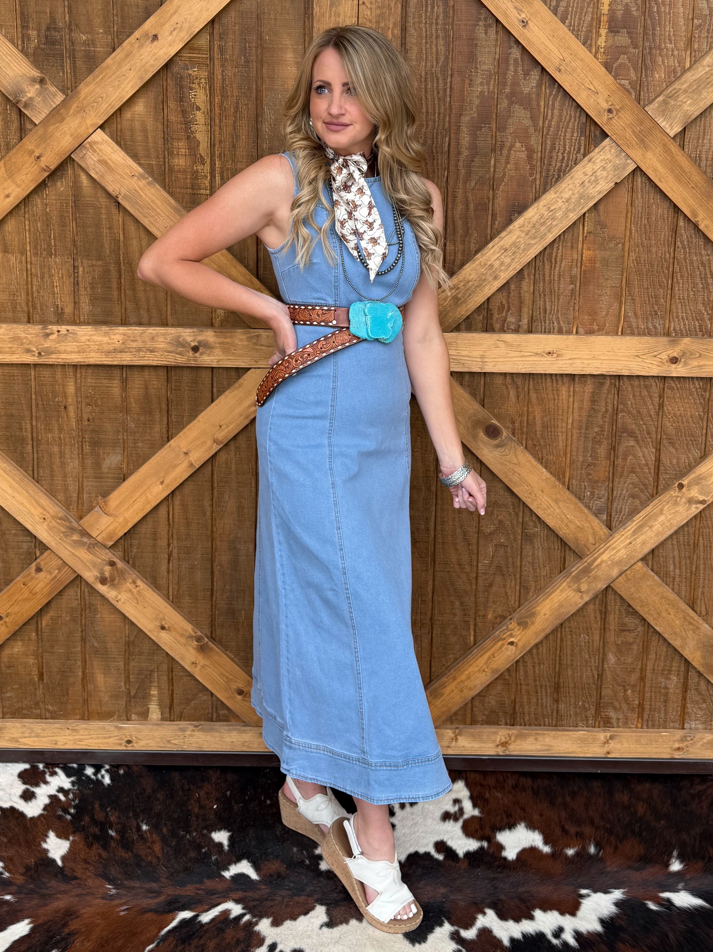 The Miranda Denim Dress
