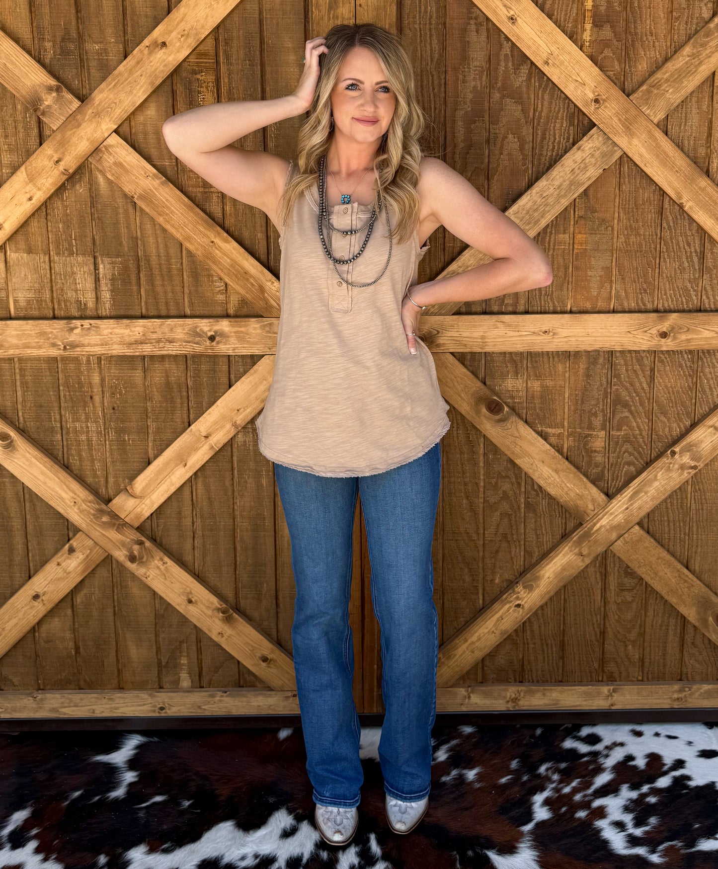 Avery Comfy Tank *Taupe