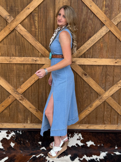 The Miranda Denim Dress