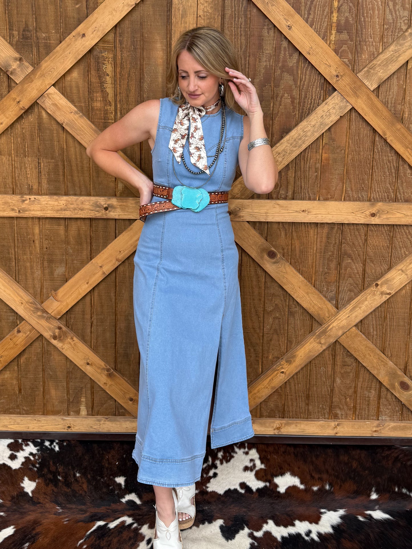 The Miranda Denim Dress