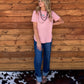 Cloud Basic Free Tee *Blush
