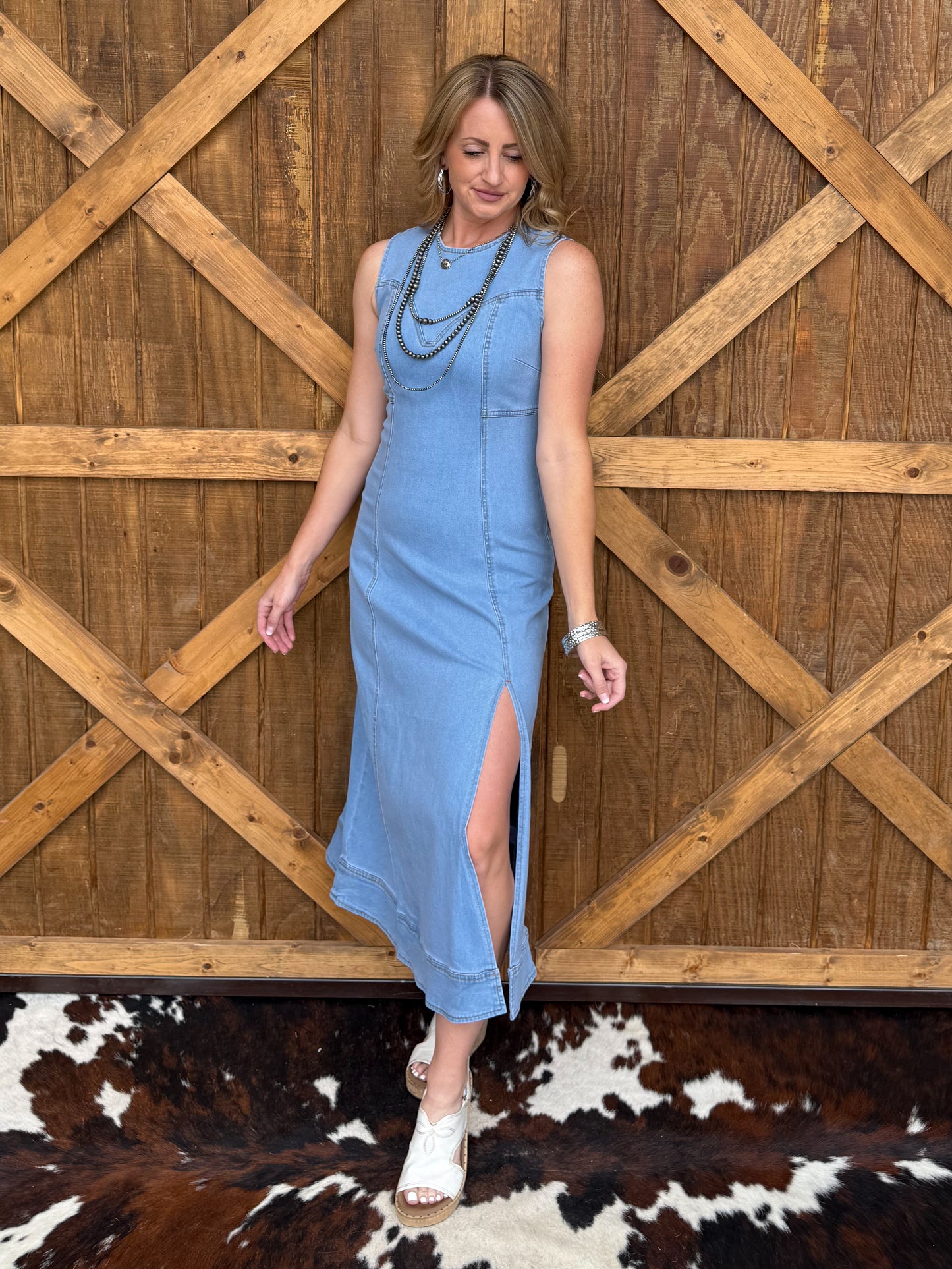 The Miranda Denim Dress