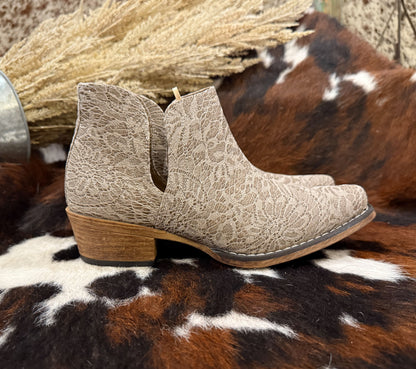 Rodeo Lace Booties