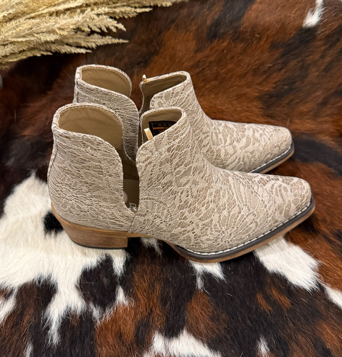 Rodeo Lace Booties
