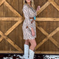 Sandy Aztec Mini Dress