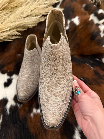 Rodeo Lace Booties