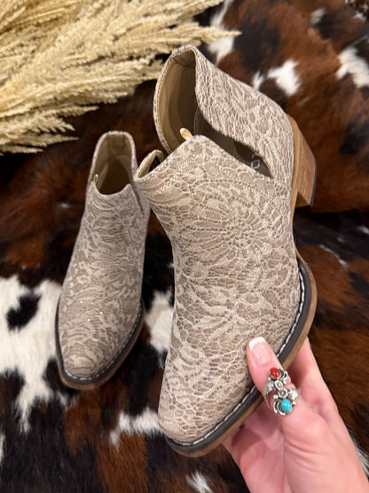 Rodeo Lace Booties