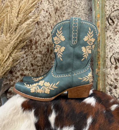 The Floral Booties