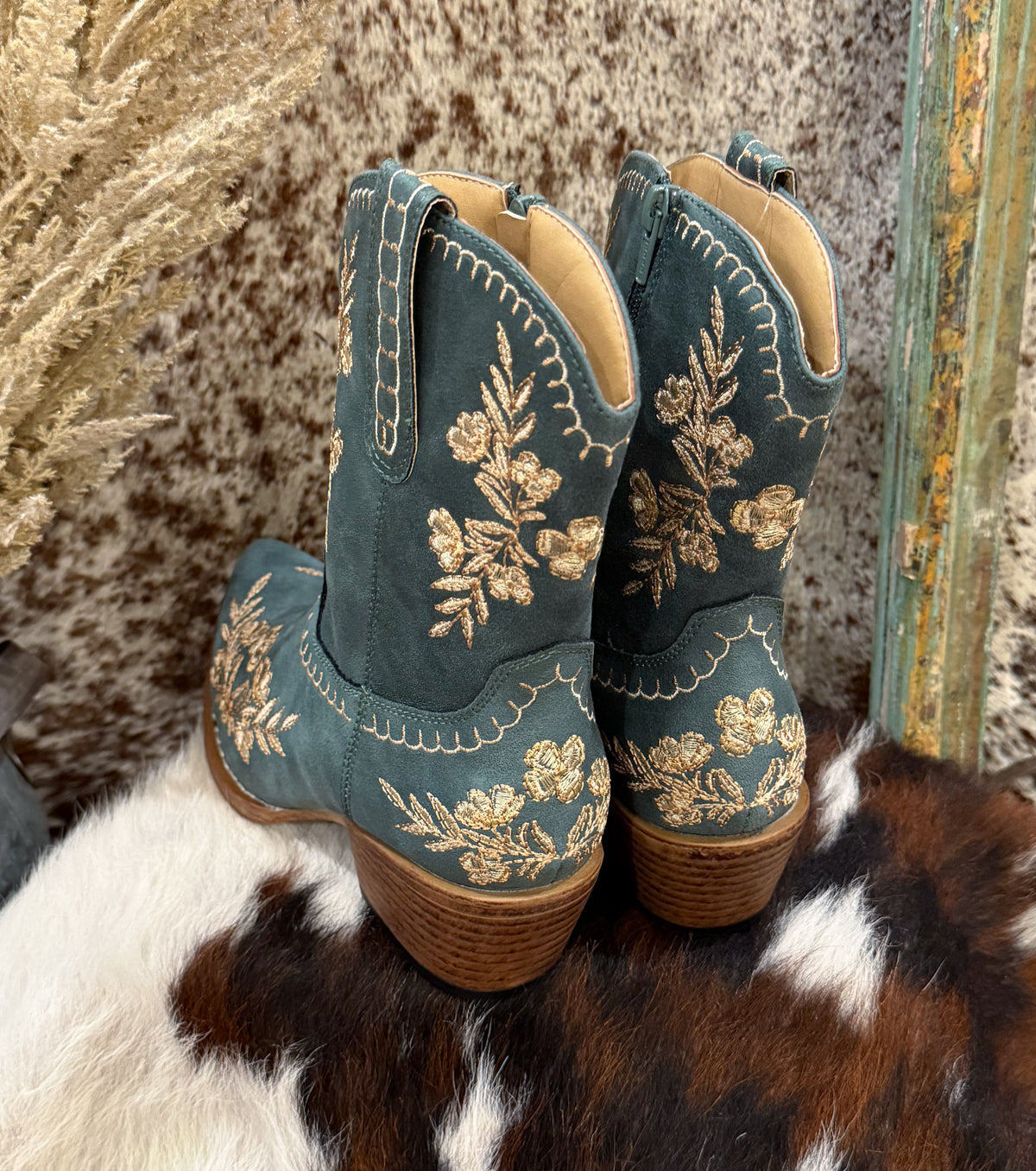 The Floral Booties