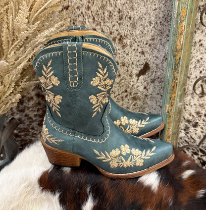 The Floral Booties