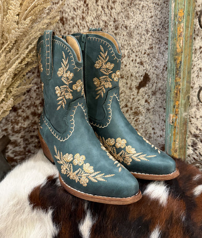 The Floral Booties