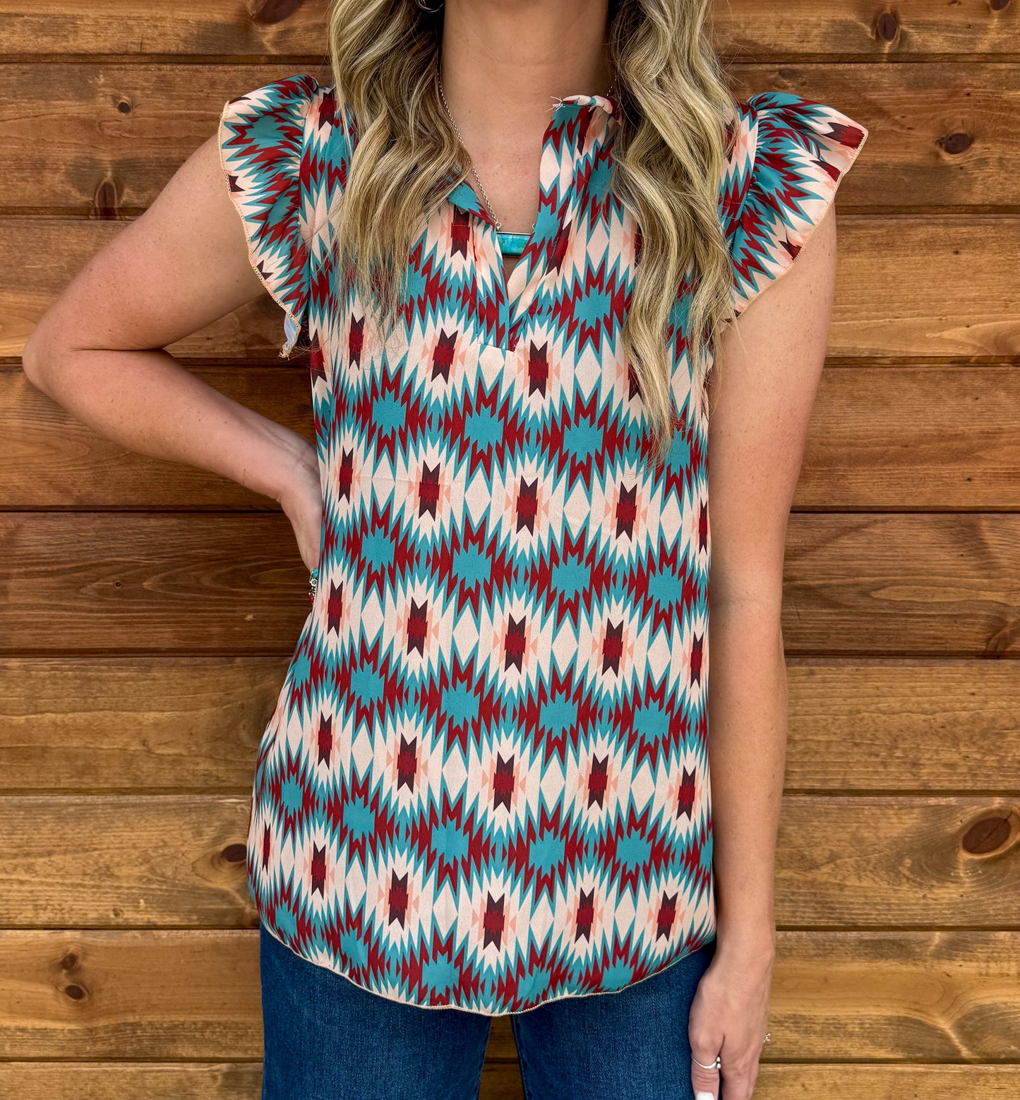 Valley Aztec Blouse