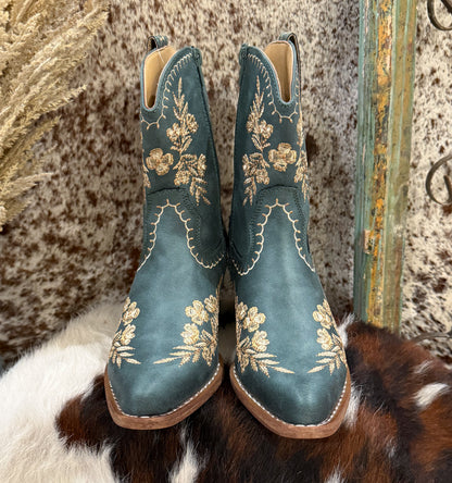 The Floral Booties