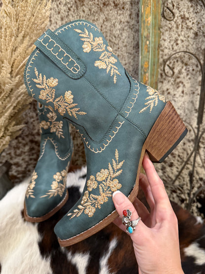 The Floral Booties