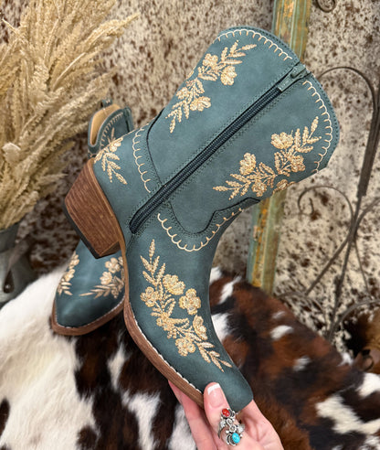 The Floral Booties