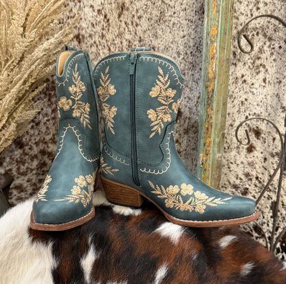 The Floral Booties