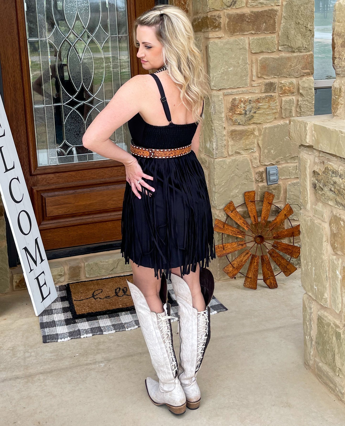 Fringed Dress