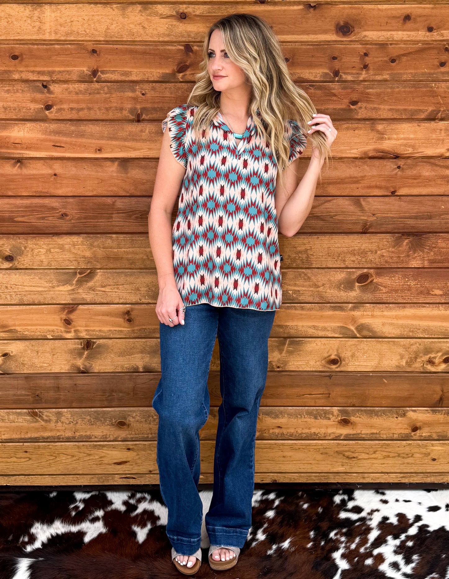 Valley Aztec Blouse