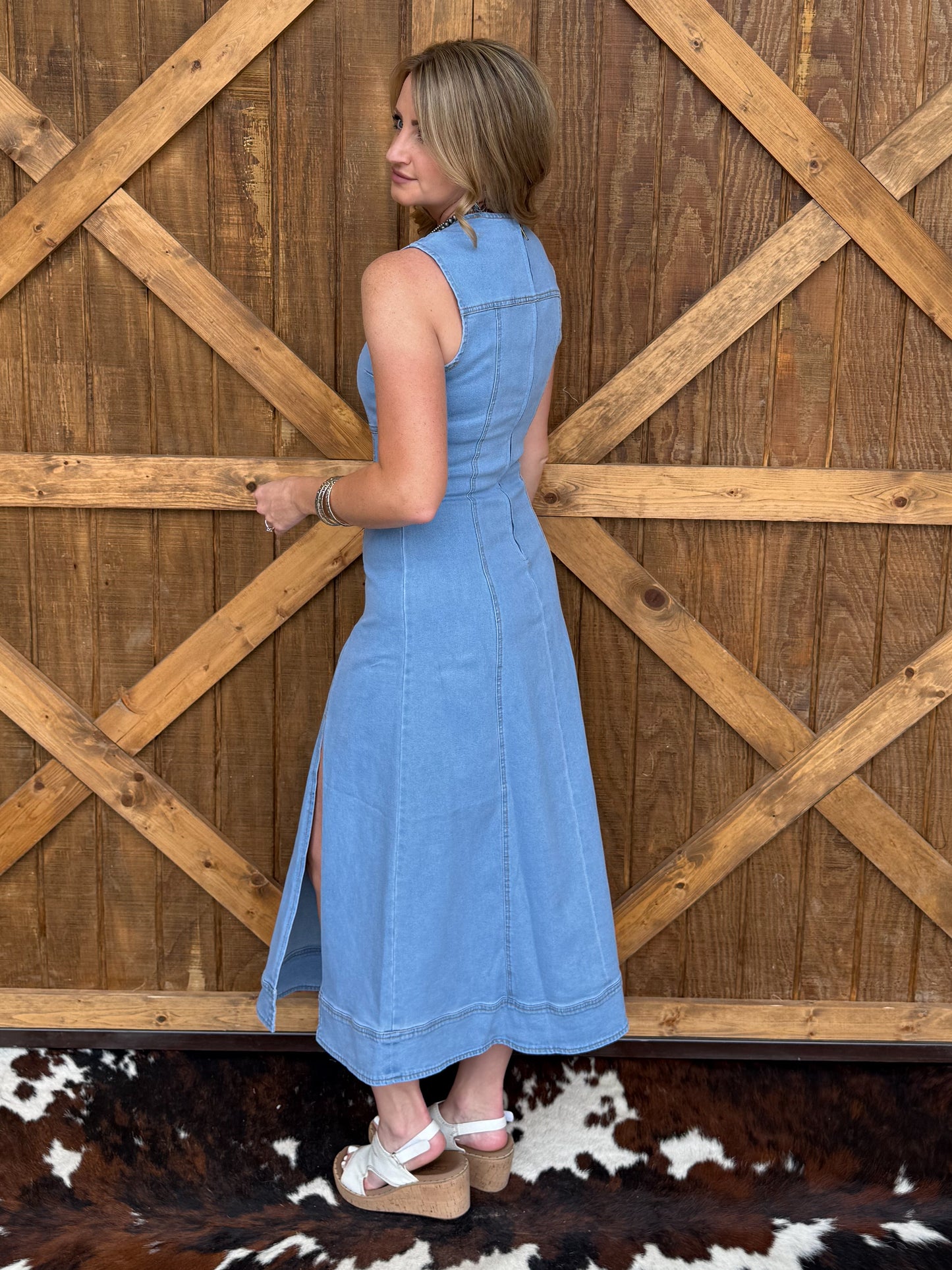 The Miranda Denim Dress