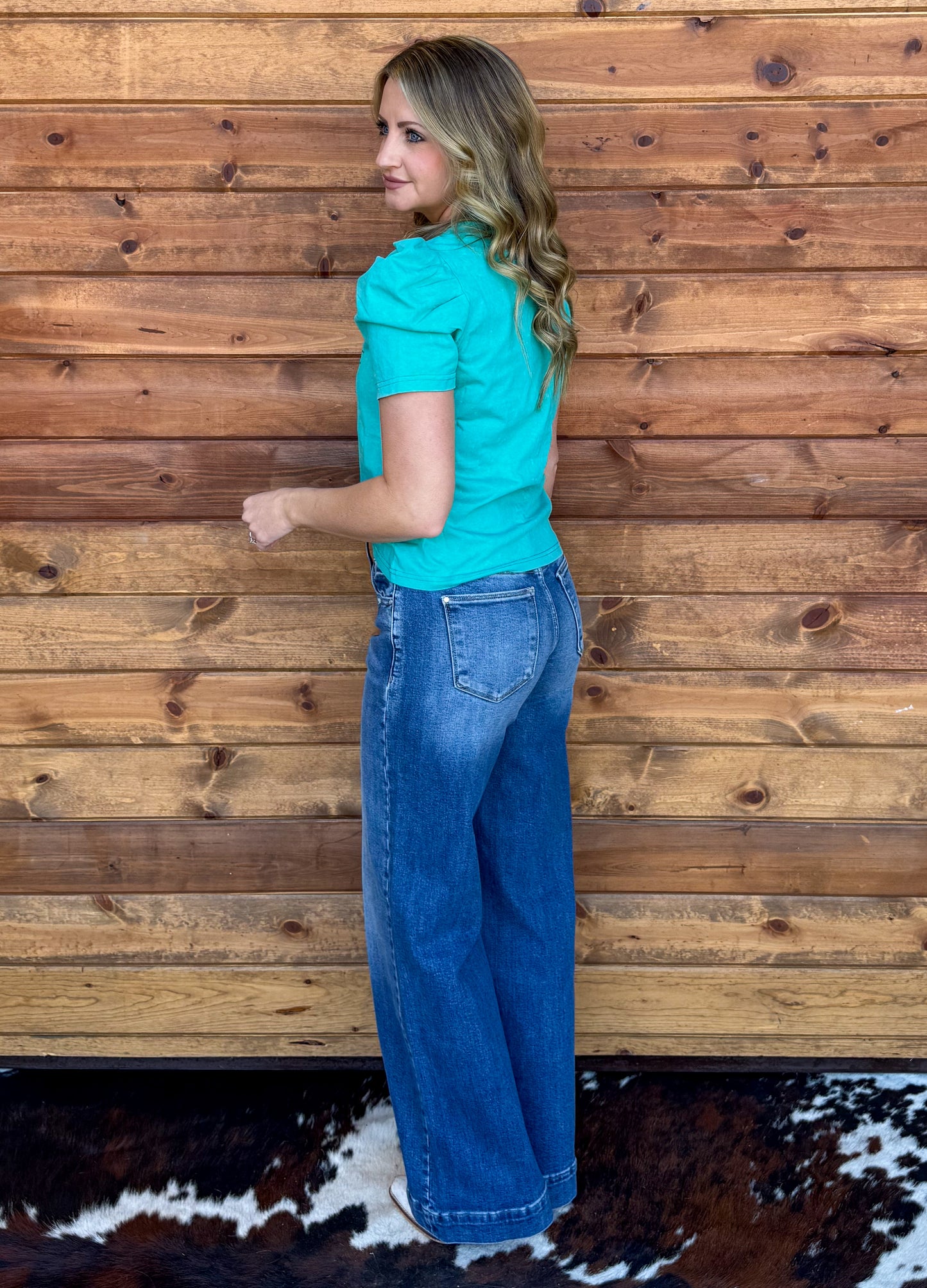 Cowgirl Boot Stitch Top