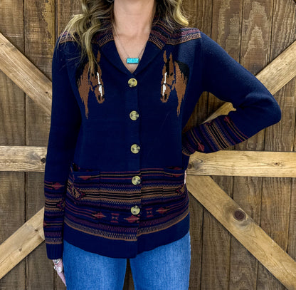 The Horses Cardigan