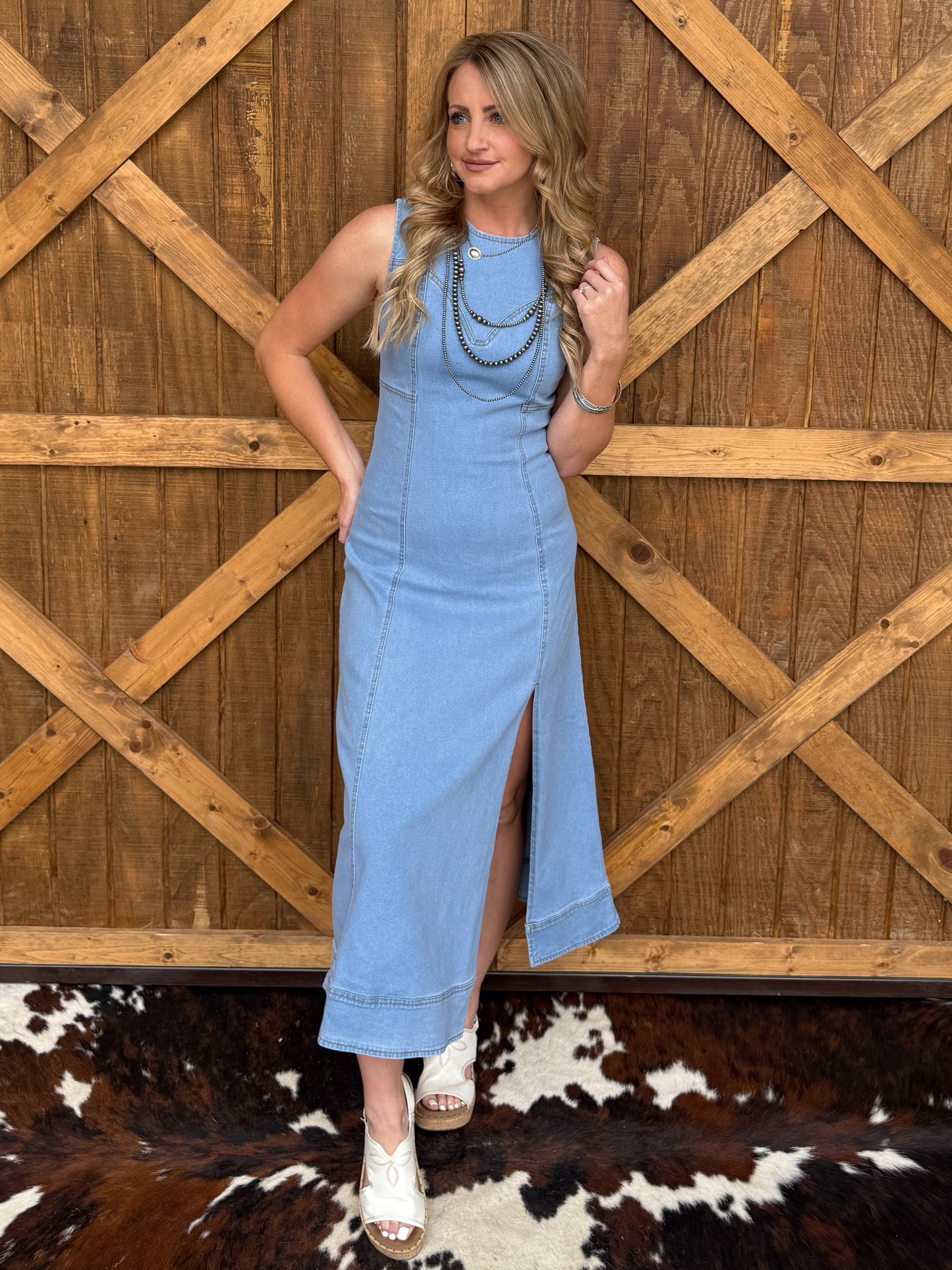 The Miranda Denim Dress