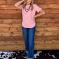 Cloud Basic Free Tee *Blush