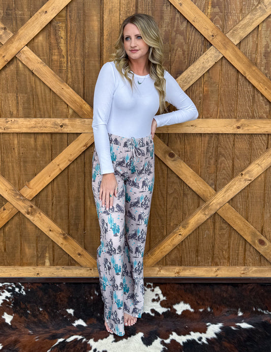 Western Cowboy Lounge Pants
