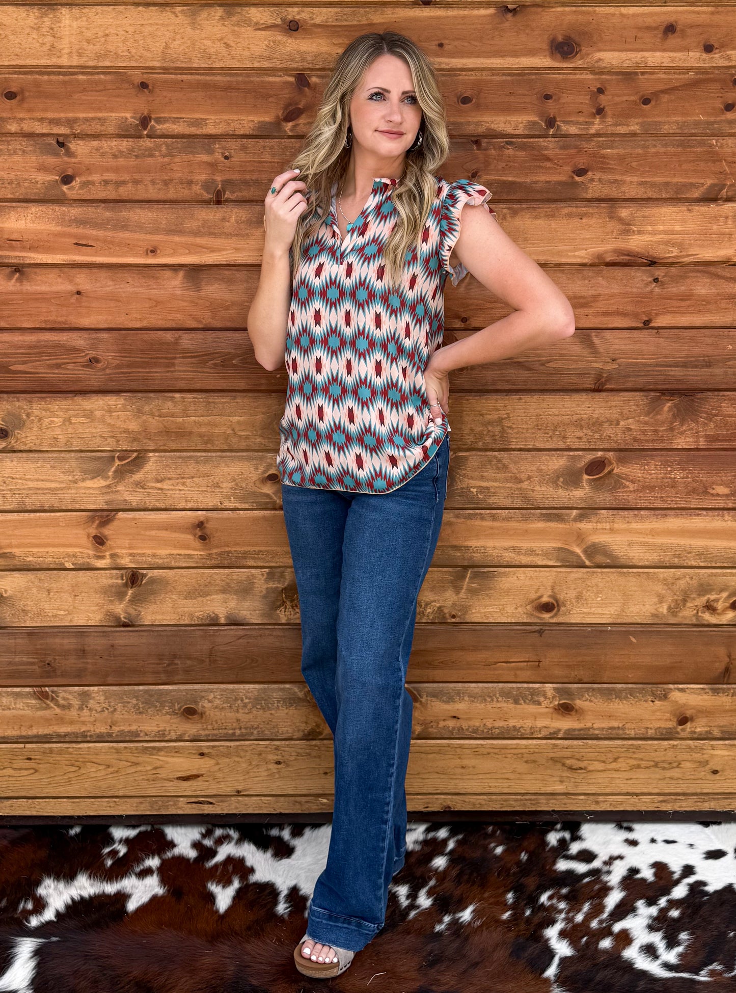 Valley Aztec Blouse