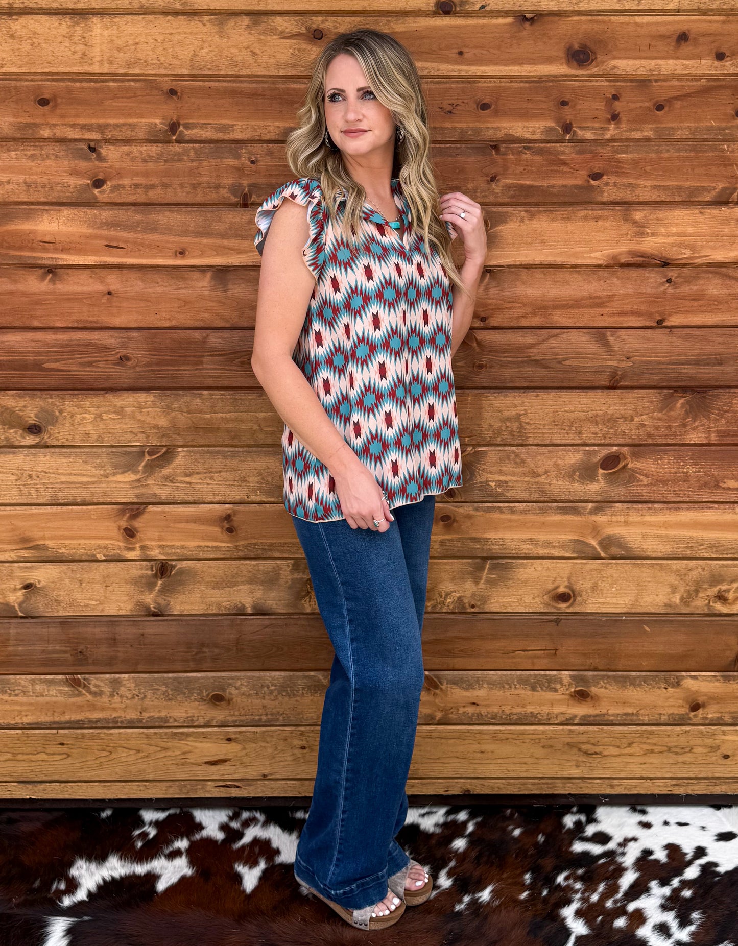 Valley Aztec Blouse