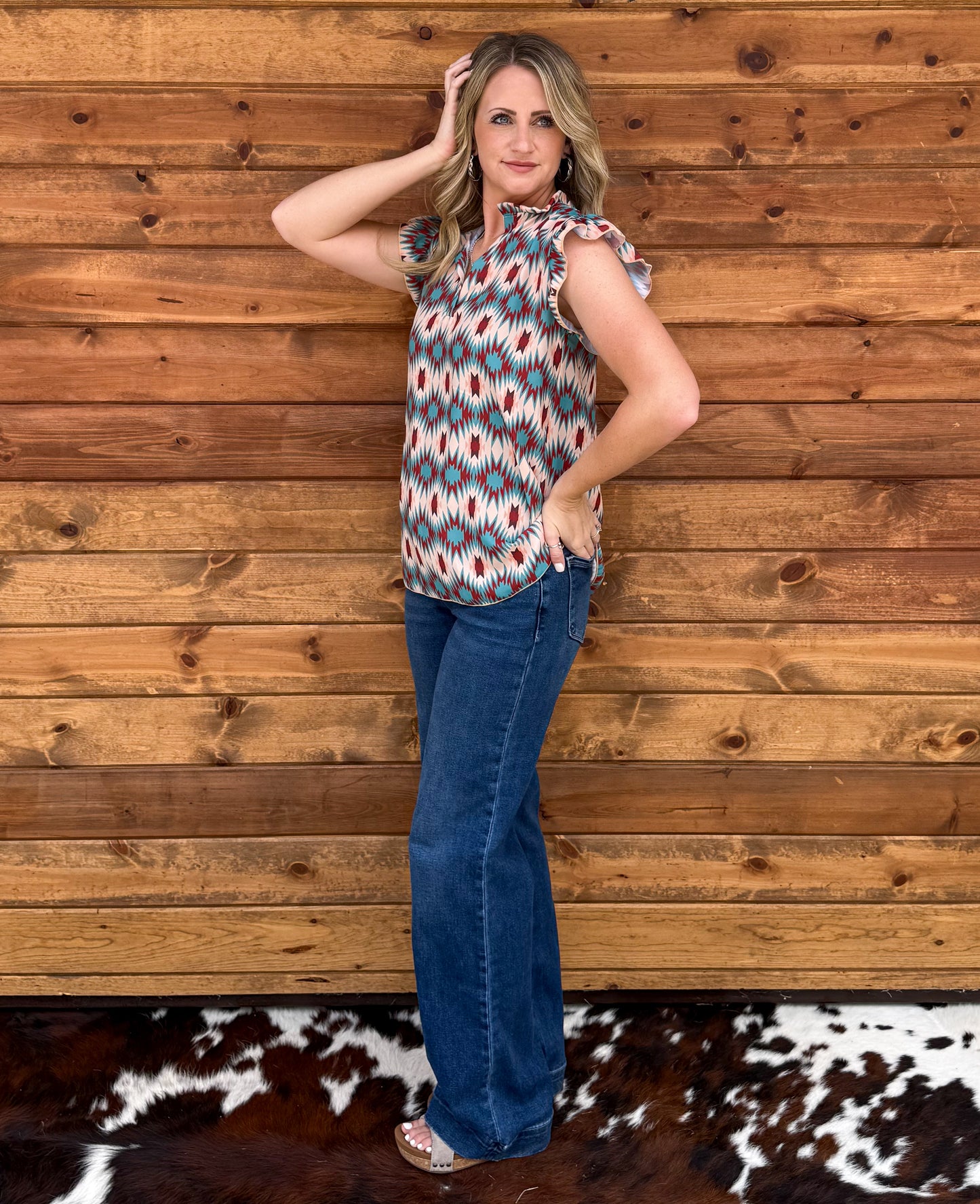 Valley Aztec Blouse