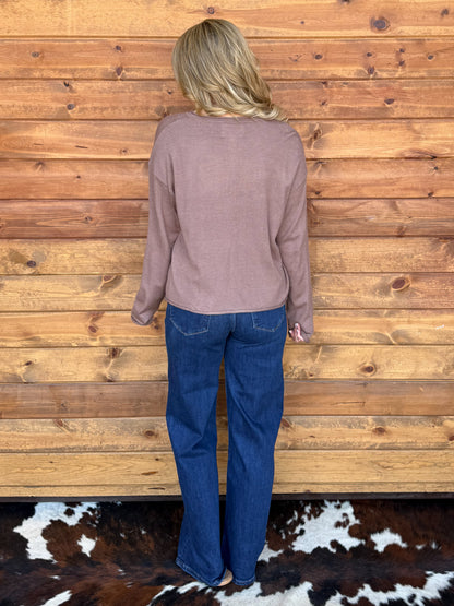 The Mocha Cardigan