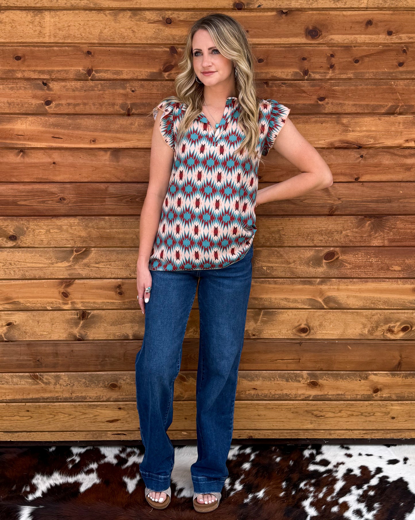 Valley Aztec Blouse