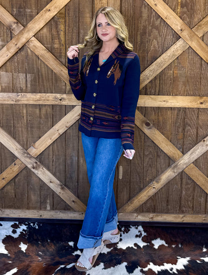 The Horses Cardigan