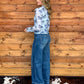 Blue Roan Mesh Top