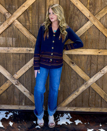 The Horses Cardigan