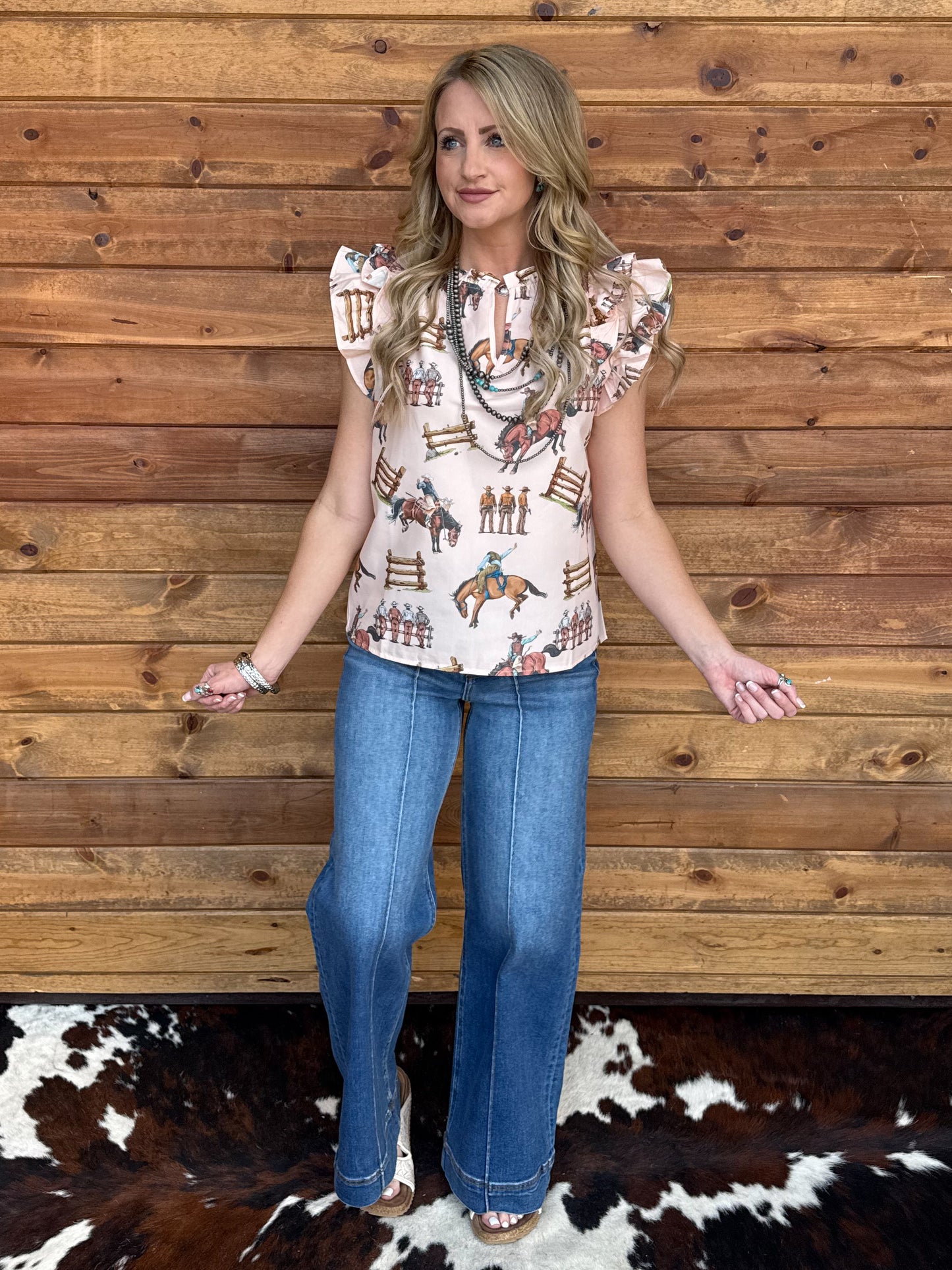 Ranch Cowboy Blouse